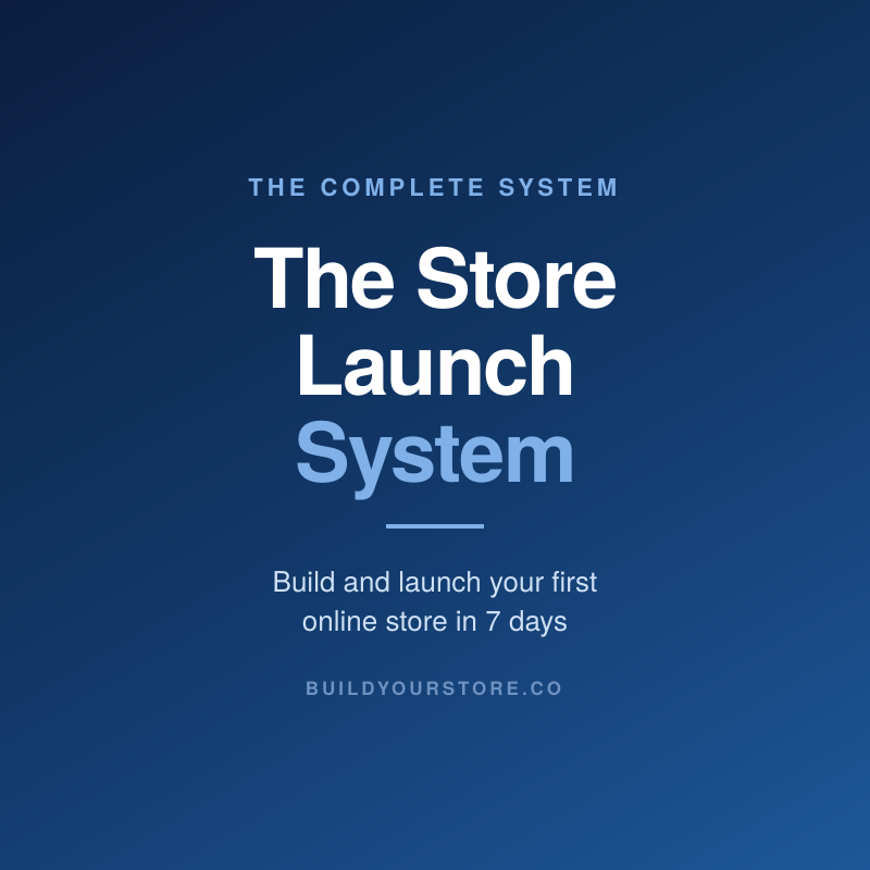 The Store Launch System